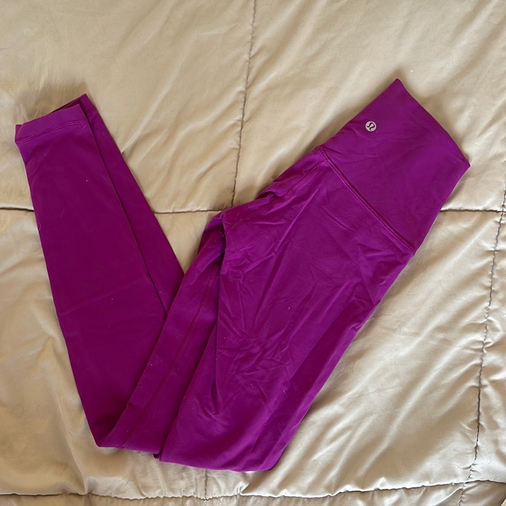 Lululemon Leggings 31’’ inseam violet